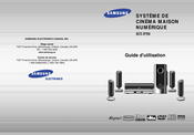 Samsung HT-P50 Guide D'utilisation