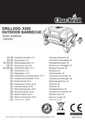 Char-Broil GRILL2GO X200 Mode D'emploi