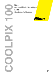 Nikon COOLPIX 100 Guide De L'utilisateur