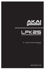 Akai Professional LPK25 Wireless Guide D'utilisation Simplifié