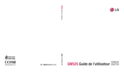 LG GW525 Guide De L'utilisateur