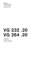 Gaggenau VG 232.20 Notice D'utilisation