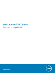 Dell Latitude 3390 Manuel Du Propriétaire