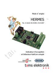tams elektronik HERMES 46-01087 Mode D'emploi