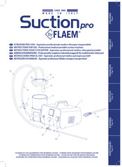 FLAEM Suction pro Instructions Pour L'utilisation