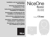 Nice One OXI Instructions Et Avertissements Pour L'installation Et L'utilisation