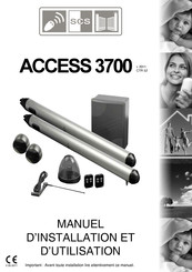 SCS ACCESS 3700 Manuel D'installation Et D'utilisation