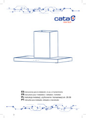 Cata B6 Série Instructions Pour L'installation, L'utilisation, L'entretien