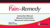 Core Products Pain Remedy Manuel D'instruction