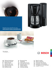 Bosch ComfortLine TKA6A Série Mode D'emploi