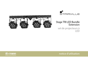 thomann STAIRVILLE Stage TRI LED Bundle Extension Notice D'utilisation