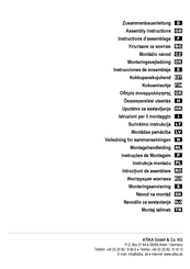 ATIKA BM 140 S Instructions D'assemblage