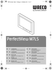 Dometic WAECO PerfectView M7LS Instructions De Montage Et De Service