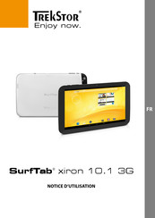 TrekStor SurfTab xiron 10.1 3G Notice D'utilisation