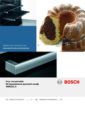Bosch HBN231 4 Série Notice D'utilisation