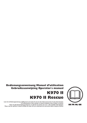 Husqvarna K970 II Rescue Manuel D'utilisation