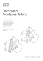 Dornbracht 35 741 970-90 0010 Instructions De Montage