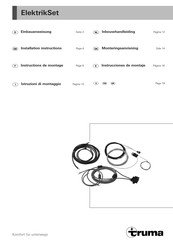 Truma ElektrikSet Instructions De Montage