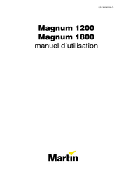 Martin Magnum 1800 Manuel D'utilisation