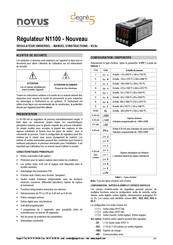 Degré 5 Novus N1100 Manuel D'instructions