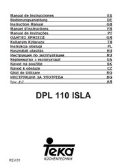 Teka DPL 110 ISLA Manuel D'instructions