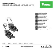 Viking MB 443 T Manuel D'utilisation