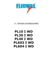 Floorpul PL604 I WD Manuel D'utilisation