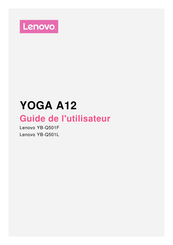 Lenovo Yoga A12 Guide De L'utilisateur
