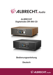 Albrecht Audio DR 890 CD Guide D'utilisation