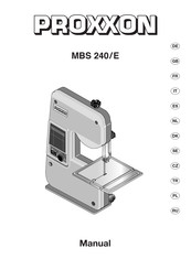 Proxxon MBS 240/E Traduction De La Notice D'utilisation Originale