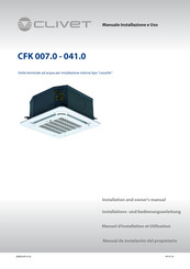 CLIVET MKA-V600F Manuel D'installation Et Utilisation