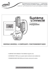 Poujoulat Systeme connecte Notice D'installation