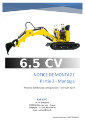 SAS HHO 6.5 CV Notice De Montage