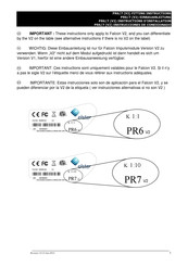 Elster PR6 Instructions D'installation