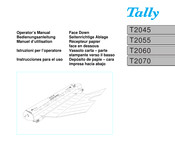 Tally T2070 Manuel D'utilisation