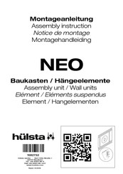 Hülsta NEO Mode D'emploi