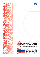 Paoli HURRICANE Manuel D'utilisation Et D'entretien