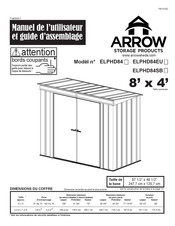 Arrow ELPHD84SB Mode D'emploi