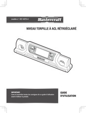 MasterCraft 057-4575-4 Mode D'emploi