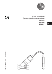 IFM SBT633 Notice D'utilisation