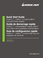 IOGear GUH3C24P Guide De Démarrage Rapide