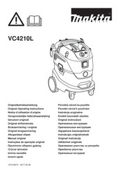 Makita VC4210L Notice D'utilisation