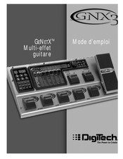 DigiTech GeNetX GNX3 Mode D'emploi