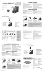 Black & Decker HC150B Guide D'utilisation Et D'entretien