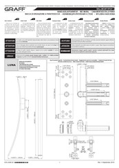 GRAFF LUNA E-6051-C14B-T Notice Technique Montage Et Utilisation
