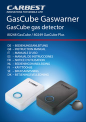 Carbest 80248 GasCube Notice D'utilisation