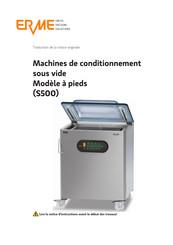 ERME S500 Traduction De La Notice Originale