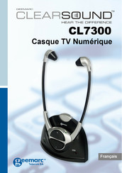 Geemarc CLEARSOUND CL7300 Mode D'emploi