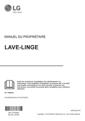 LG FH2J3QDNP Manuel Du Propriétaire