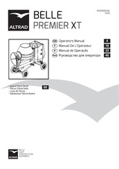 Altrad Belle PREMIER XT Manuel De L'opérateur